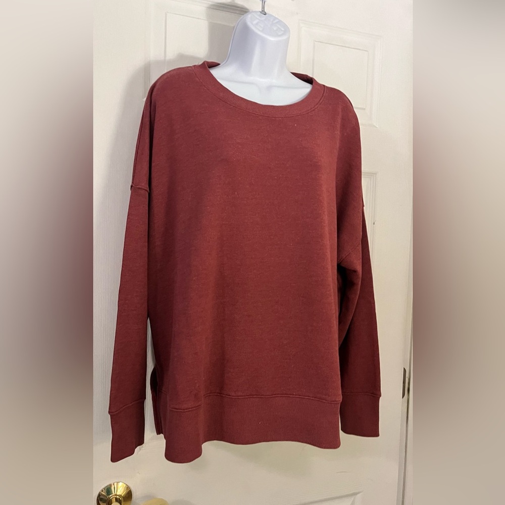 Ladies oversized sweatshirt
